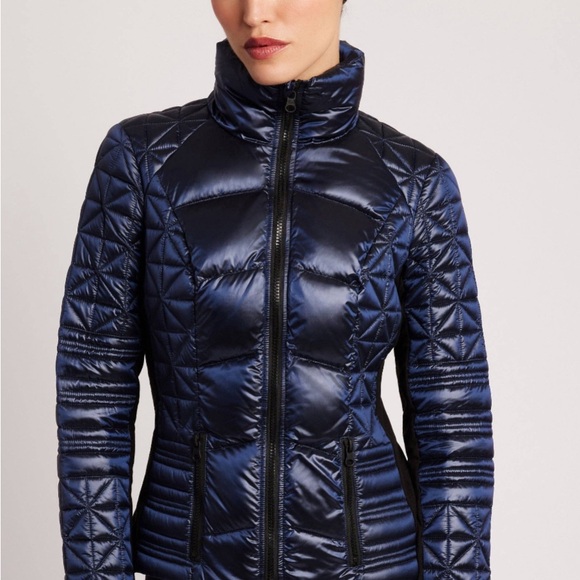 Blanc Noir Lightweight Puffer Jacket - Picture 3 of 11